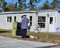 2026_ElectricalBoxFire3 A transformer burnt up. What an electrical light show that was.